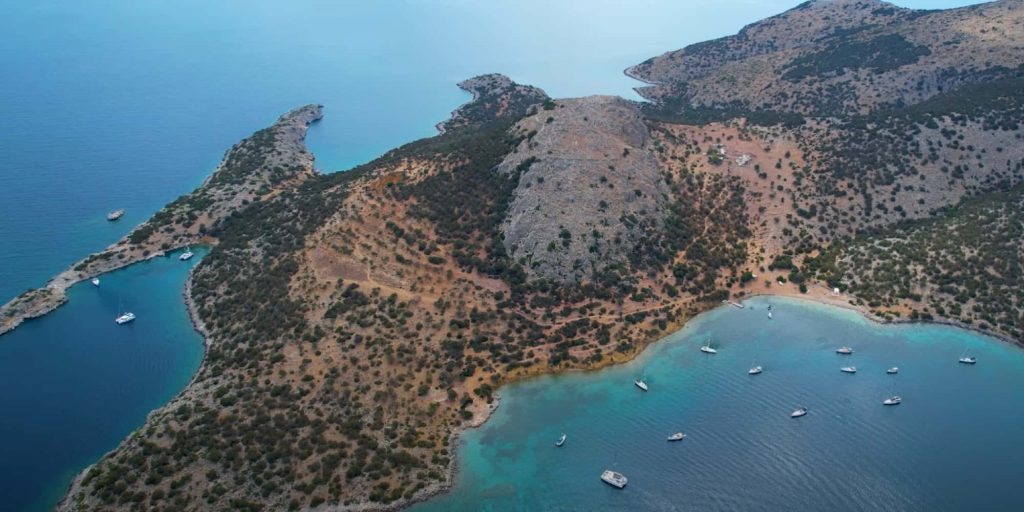 Το ελληνικό νησί Δοκός
