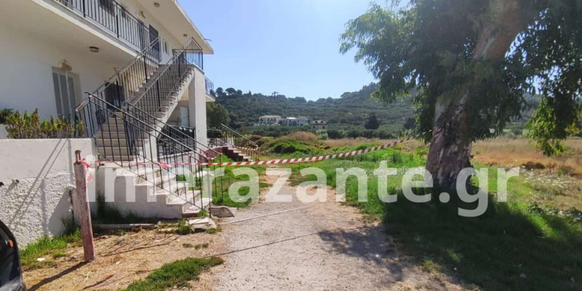 Το σπίτι της οικογένειας που έγινε η γυναικοκτονία στη Ζάκυνθο - Ζάκυνθος