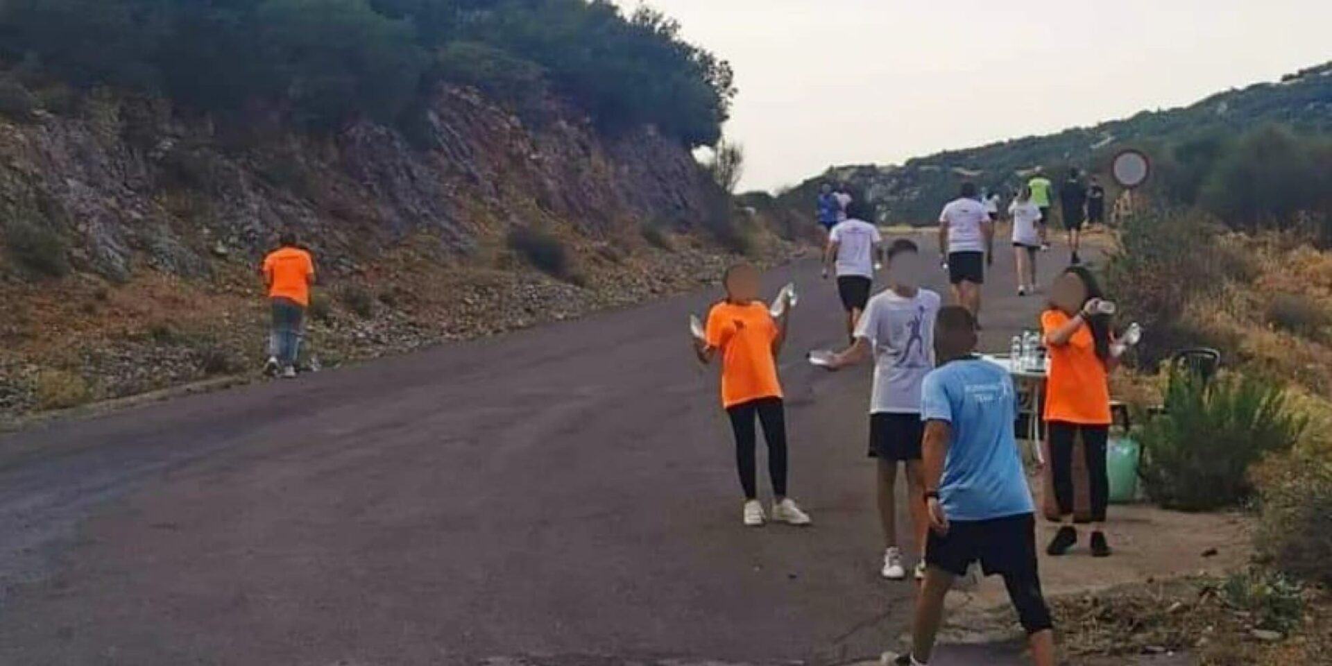 Το σημείο όπου 63χρονος δρομέας υπέστη ανακοπή στη Βοιωτία