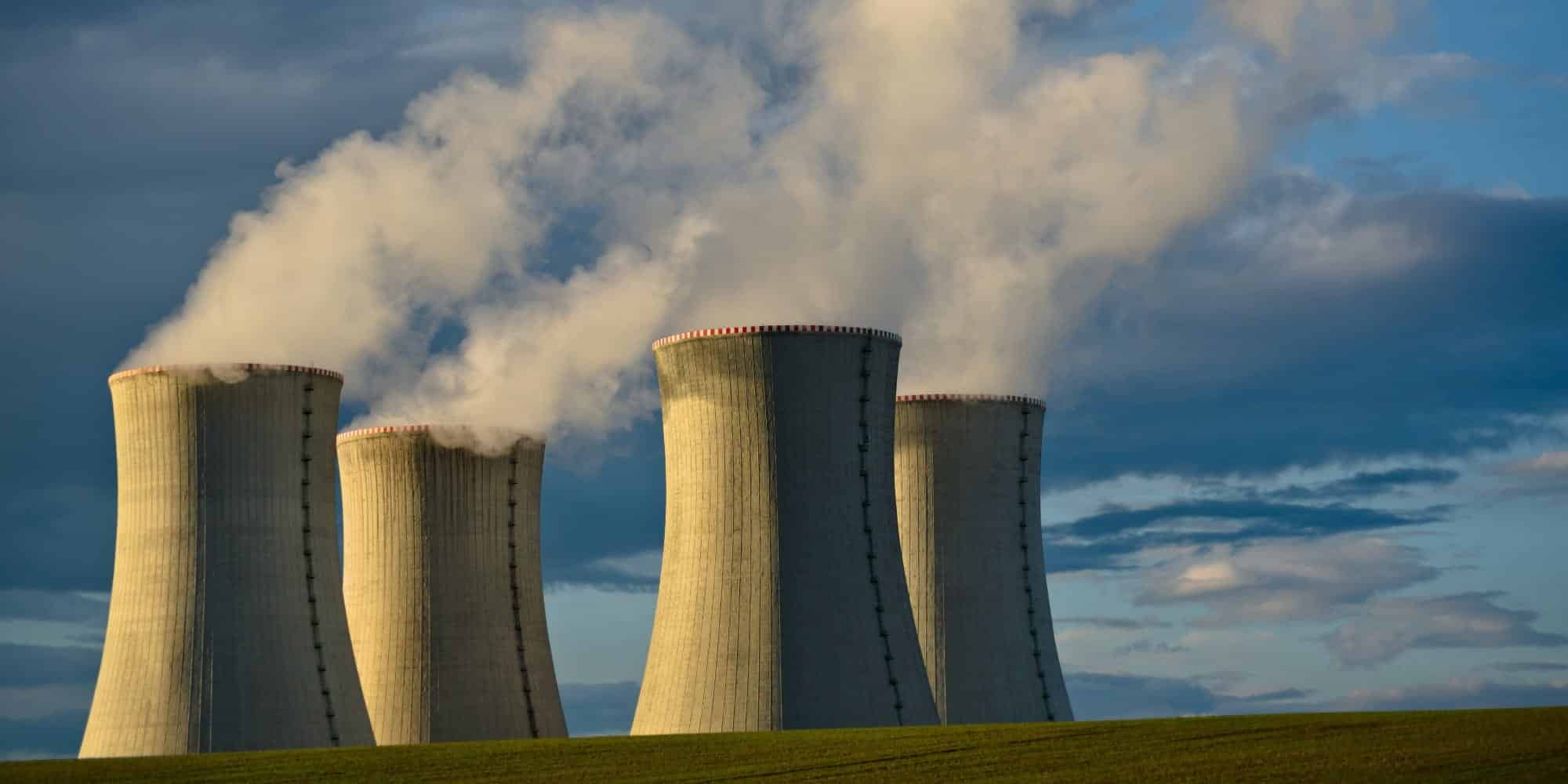 Ένα εργοστάσιο πυρηνικής ενέργειας