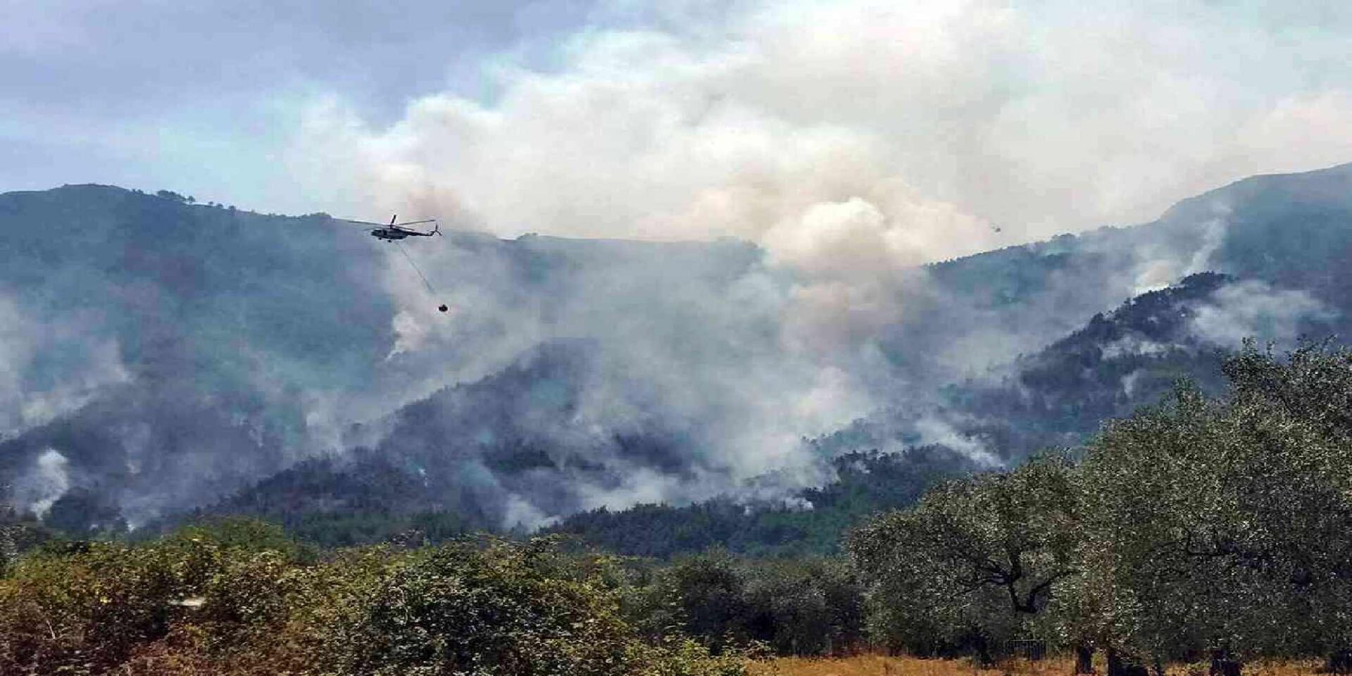 Φωτιά στην Θάσο