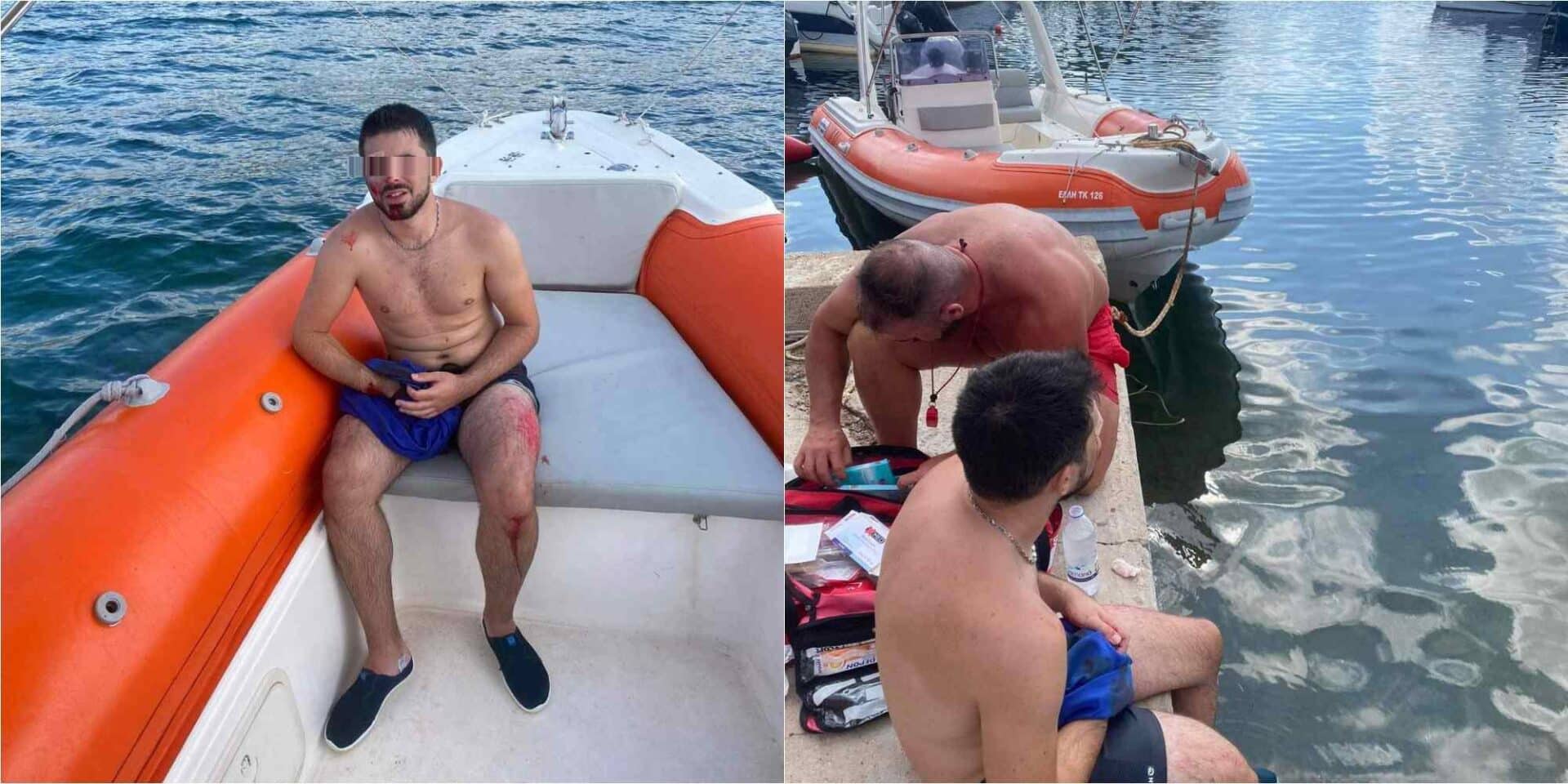 Eπιχείρηση διάσωσης του 30χρονου στην Κρήτη