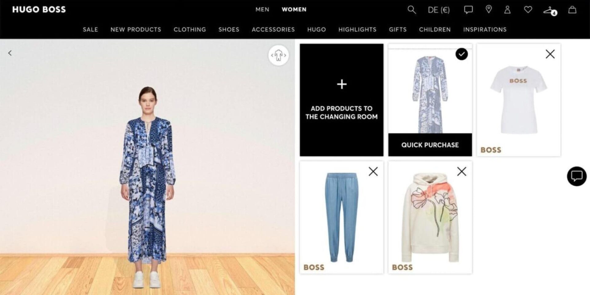 Η Hugo Boss δημιούργησε γκαρνταρόμπα εικονικής πραγματικότητας