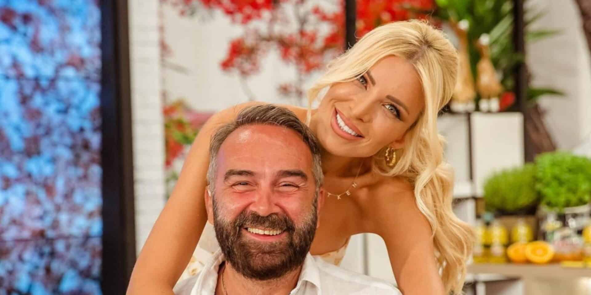 Η Κατερίνα Καινούργιου με τον Γρηγόρη Γκουντάρα