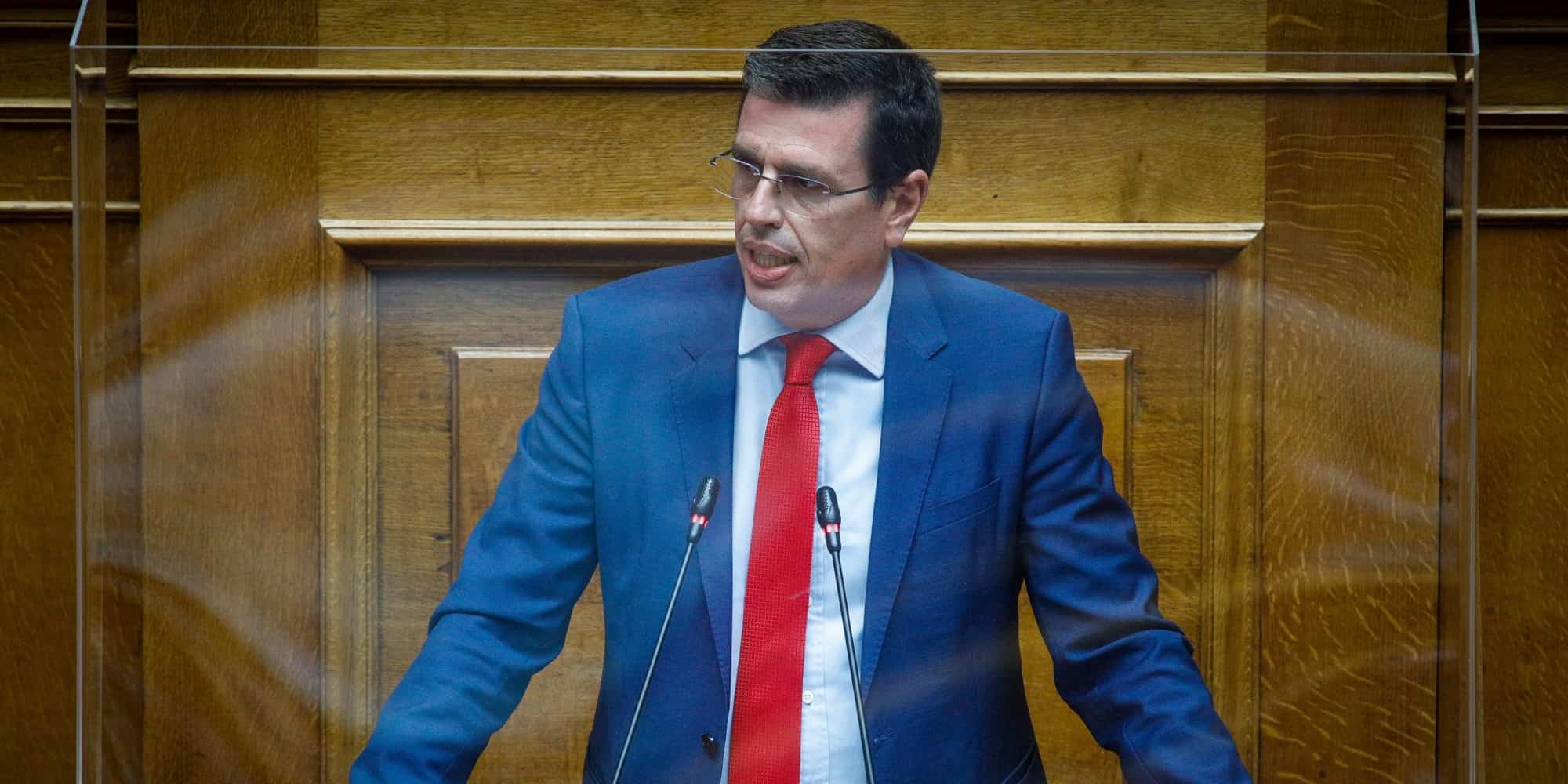 Ο εισηγητής της ΝΔ, Δημήτρης Καιρίδης