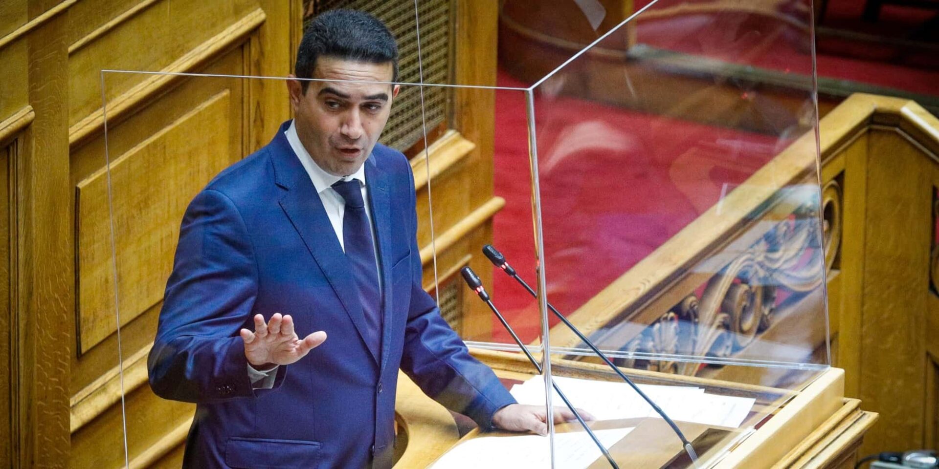 Ο επικεφαλής της Κοινοβουλευτικής Ομάδας του ΠΑΣΟΚ – Κινήματος Αλλαγής, Μιχάλης Κατρίνης
