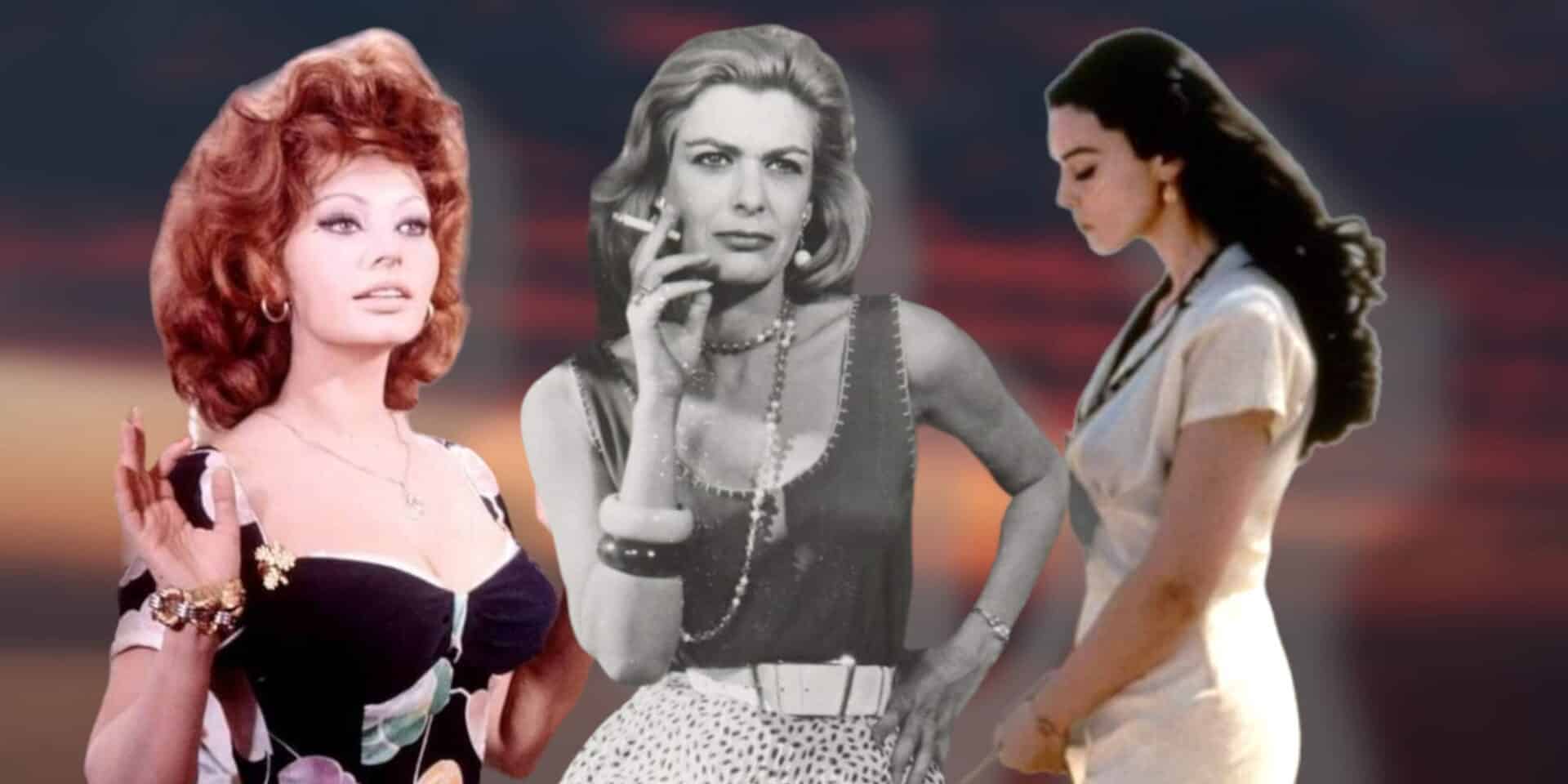 Η μεσογειακή γυναίκα στο πρόσωπο της Σοφίας Λόρα, της Μελίνας Μερκούρη και της Μόνικα Μπελούτσι