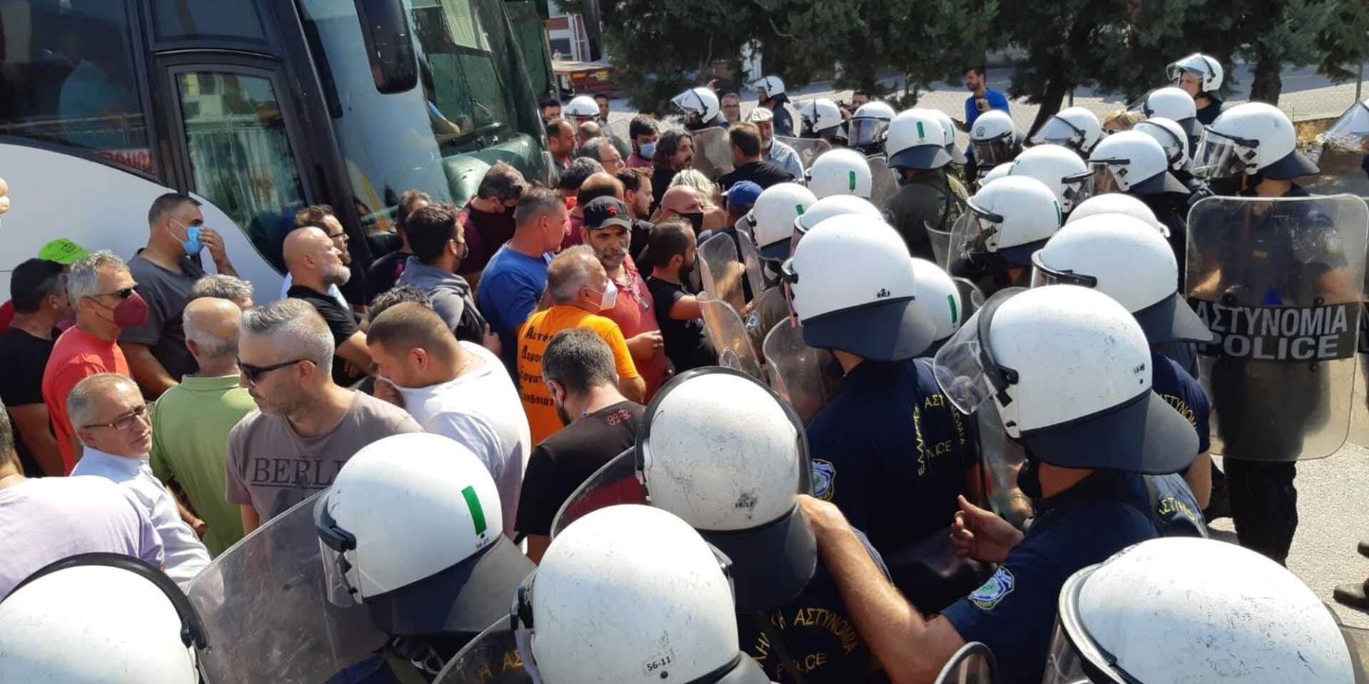 Τα επεισόδια στην «Μαλαματίνα»