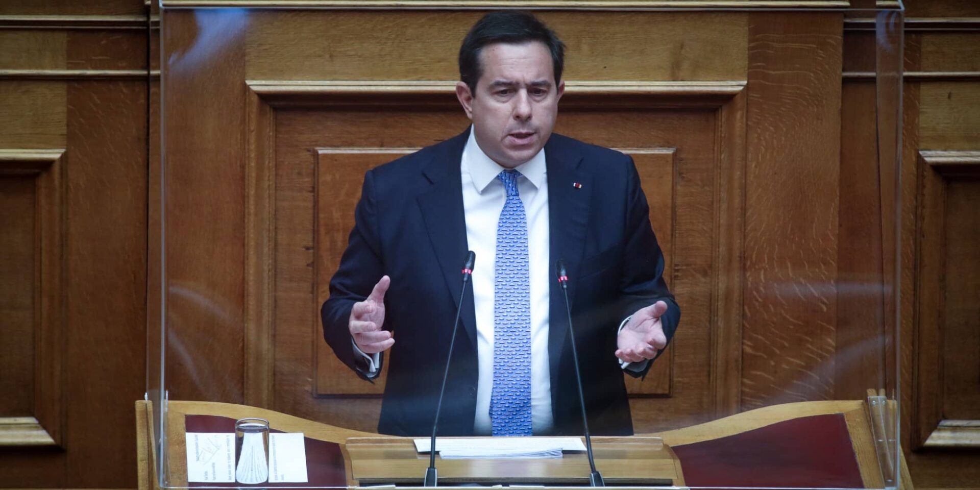 Ο υπουργός Μετανάστευσης και Ασύλου, Νότης Μηταράκης
