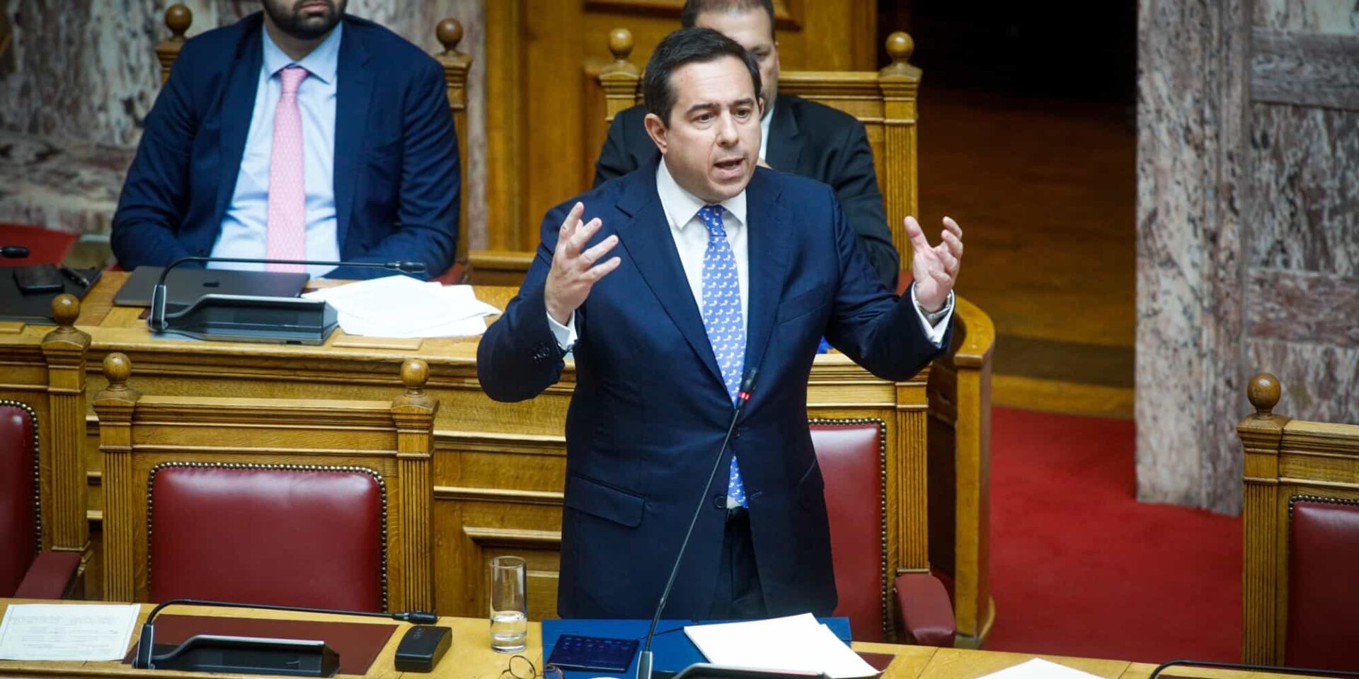 Ο υπουργός Μετανάστευσης και Ασύλου, Νότης Μηταράκης