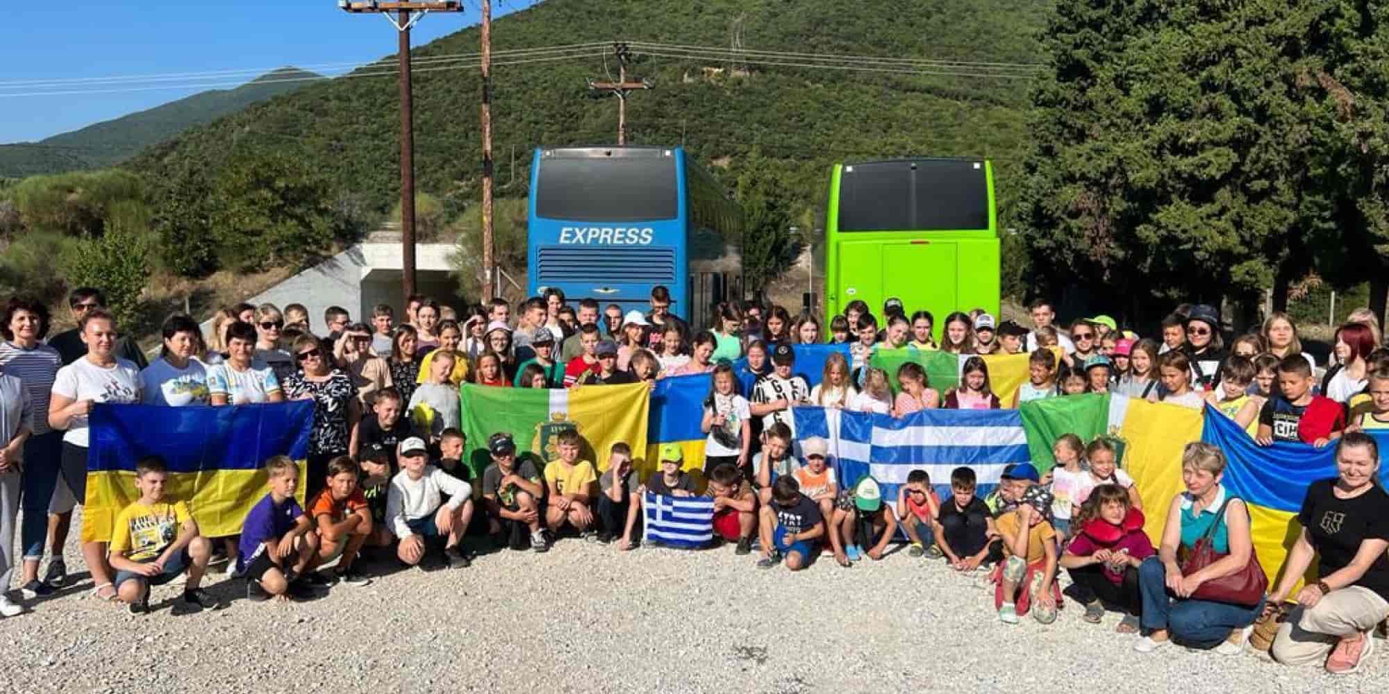 120 παιδιά από την Μπούτσα της Ουκρανίας θα φιλοξενηθούν σε κατασκηνώσεις της Ελλάδας