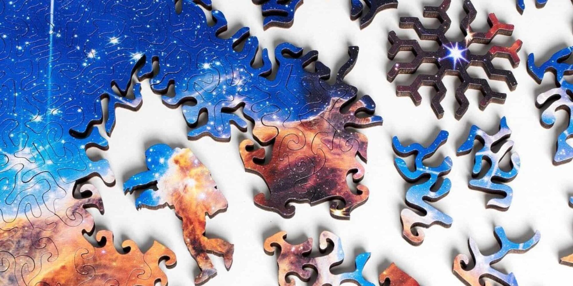 Η NASA έκανε παζλ τη φωτογραφία Cosmic Cliffs που απαθανάτισε το τηλεσκόπιο James Webb