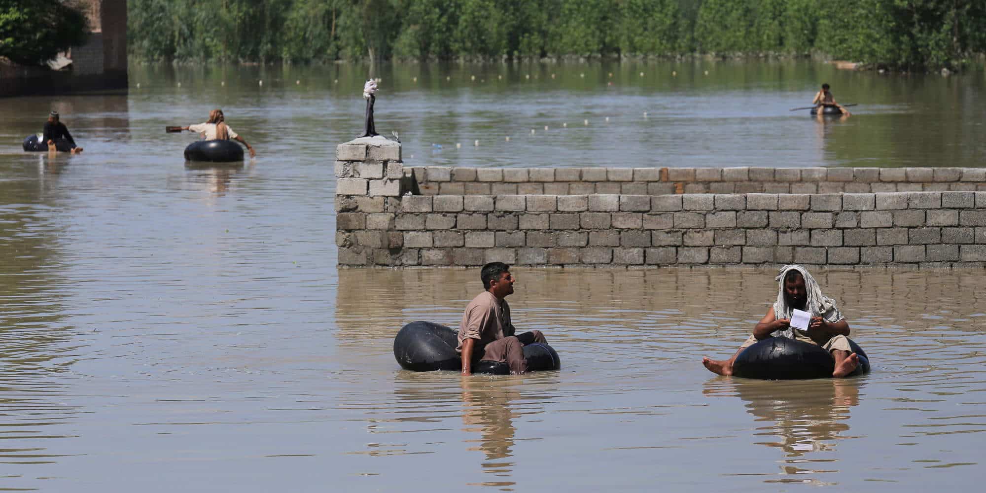 Οι πλημμύρες σαρώνουν το Πακιστάν