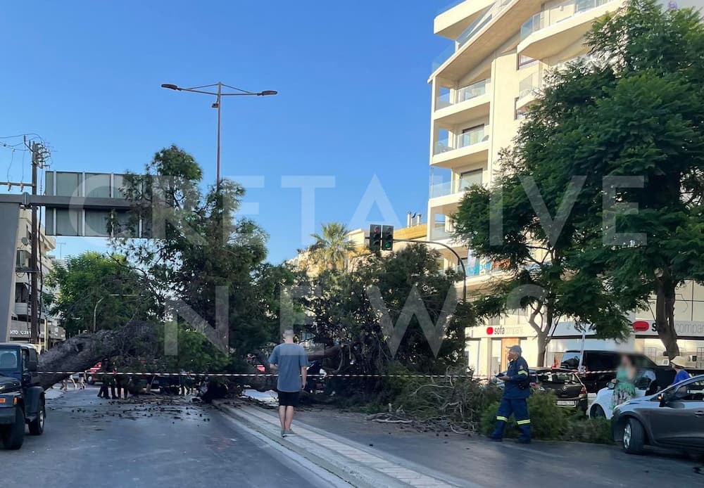 Το σημείο που σκοτώθηκε ο 51χρονος στο Ηράκλειο