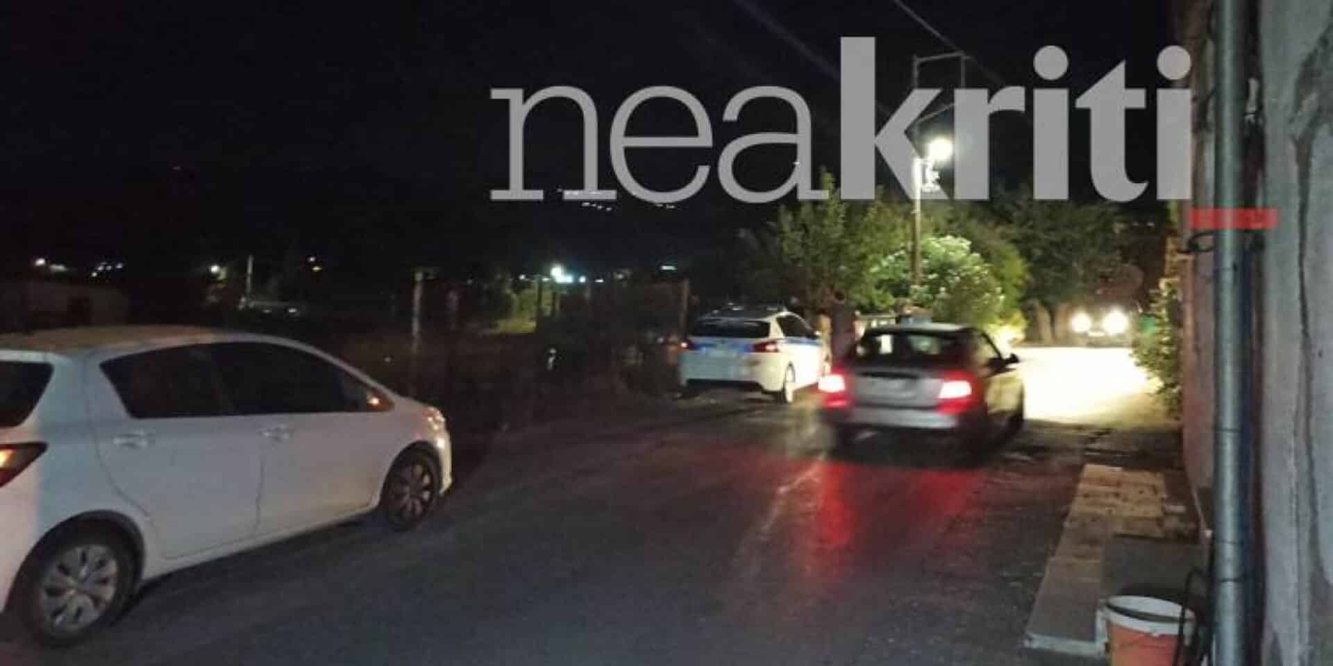 Το σημείο που έπεσαν οι πυροβολισμοί στο Ηράκλειο
