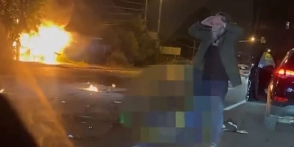 Βίντεο ντοκουμέντο από τη στιγμή που ο στενός σύμμαχος του Πούτιν βλέπει σοκαρισμένος την έκρηξη που σκότωσε την κόρη του στη Ρωσία
