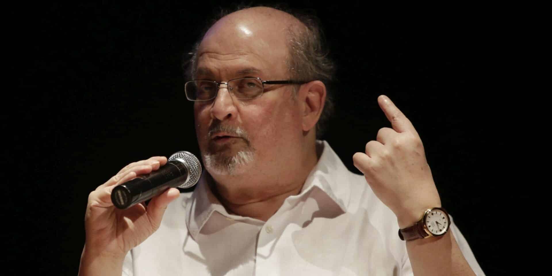 Ο συγγραφέας Σαλμάν Ρουσντί