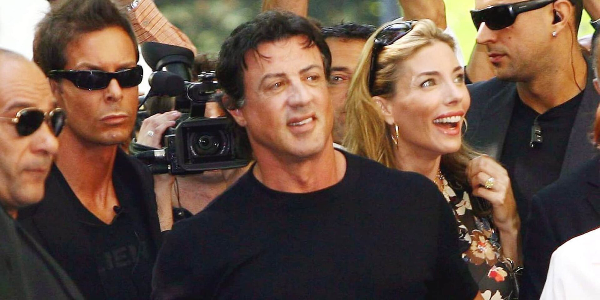 Ο Σιλβέστερ Σταλόνε στην Ιταλία το 2006