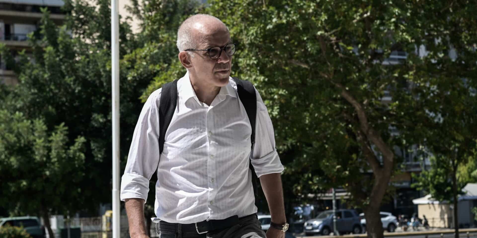 Ο δημοσιογράφος Τάσος Τέλλογλου καταθέτει για τις παρακολουθήσεις της ΕΥΠ στον Άρειο Πάγο