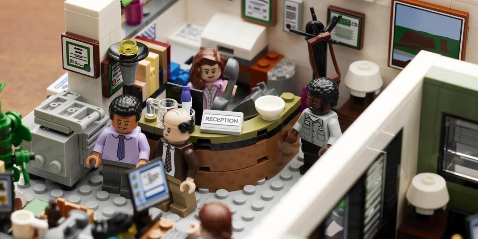 H τηλεοπτική σειρά «The Office» έγινε LEGO με 1.164 κυβάκια