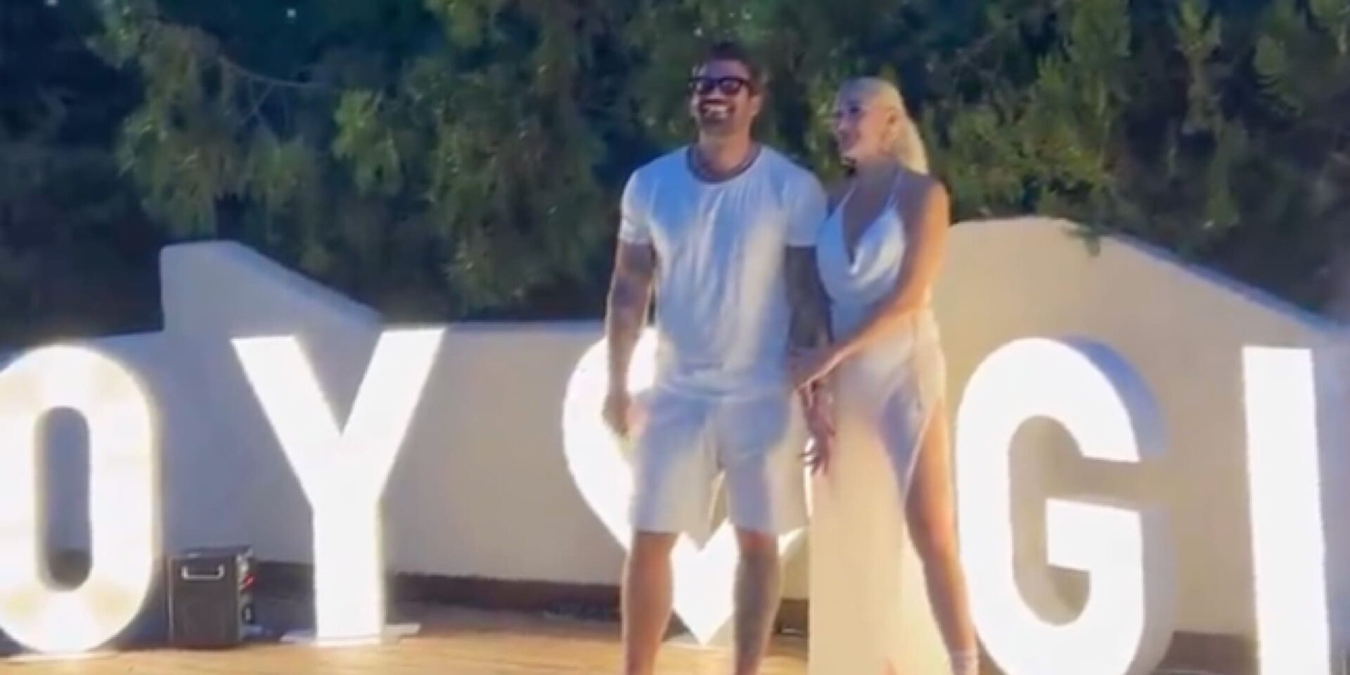 Η Ιωάννα Τούνη και ο Δημήτρης Αλεξάνδρου