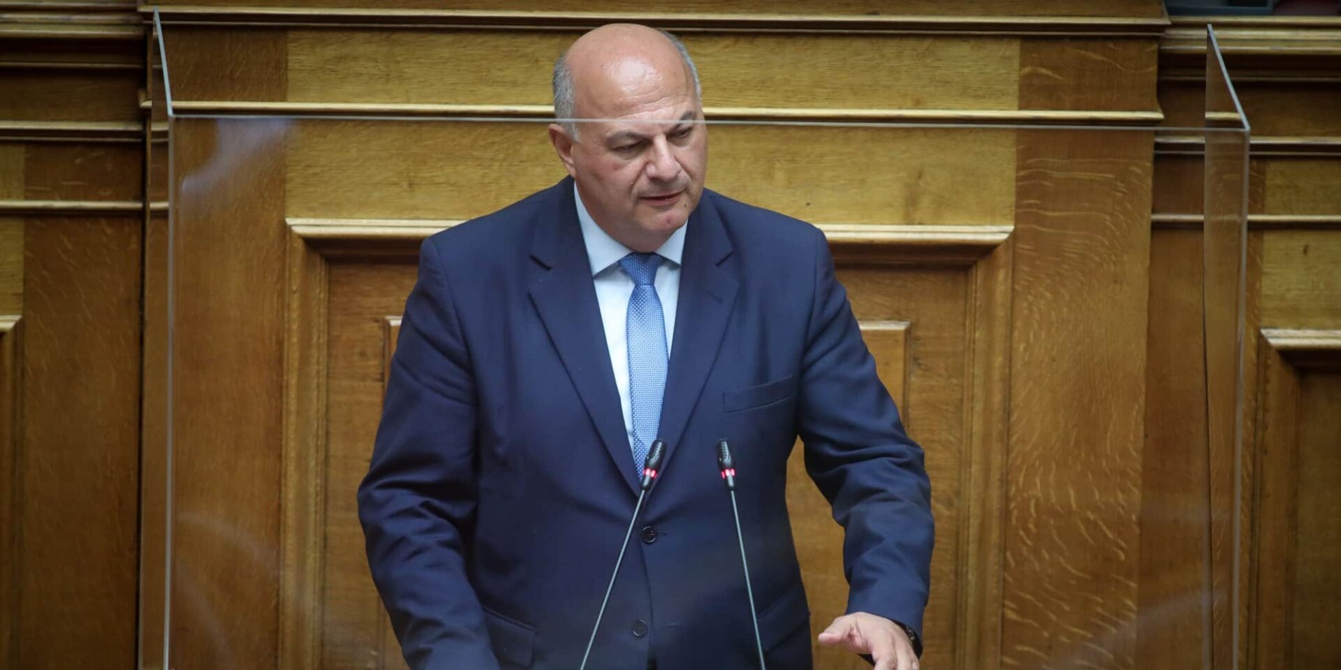 Ο υπουργός Δικαιοσύνης, Κώστας Τσιάρας