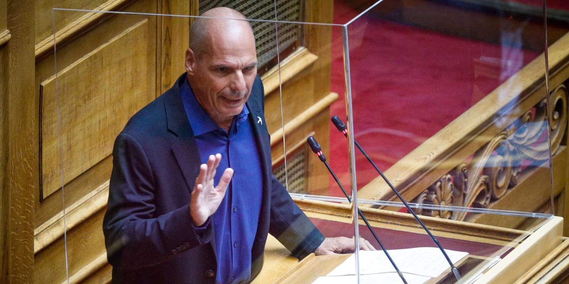 O γραμματέας του ΜΕΡΑ25, Γιάνης Βαρουφάκης