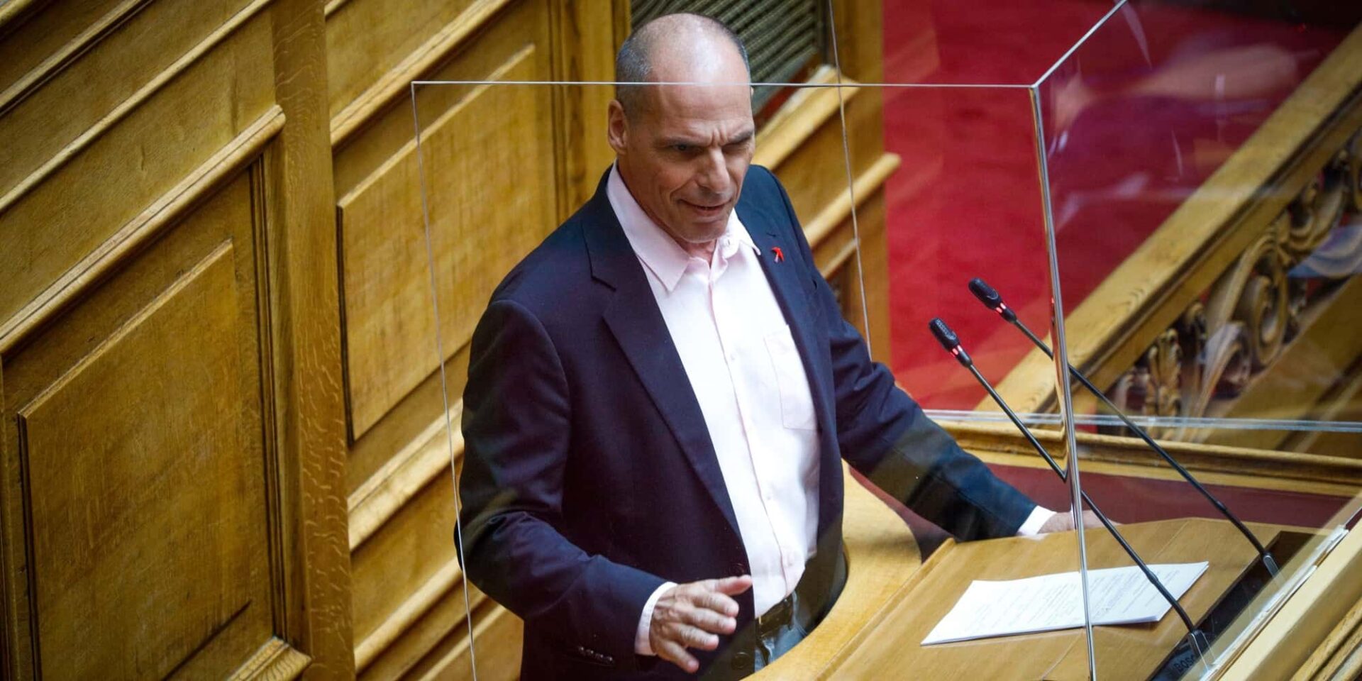 O γραμματέας του ΜΕΡΑ25 Γιάνης Βαρουφάκης