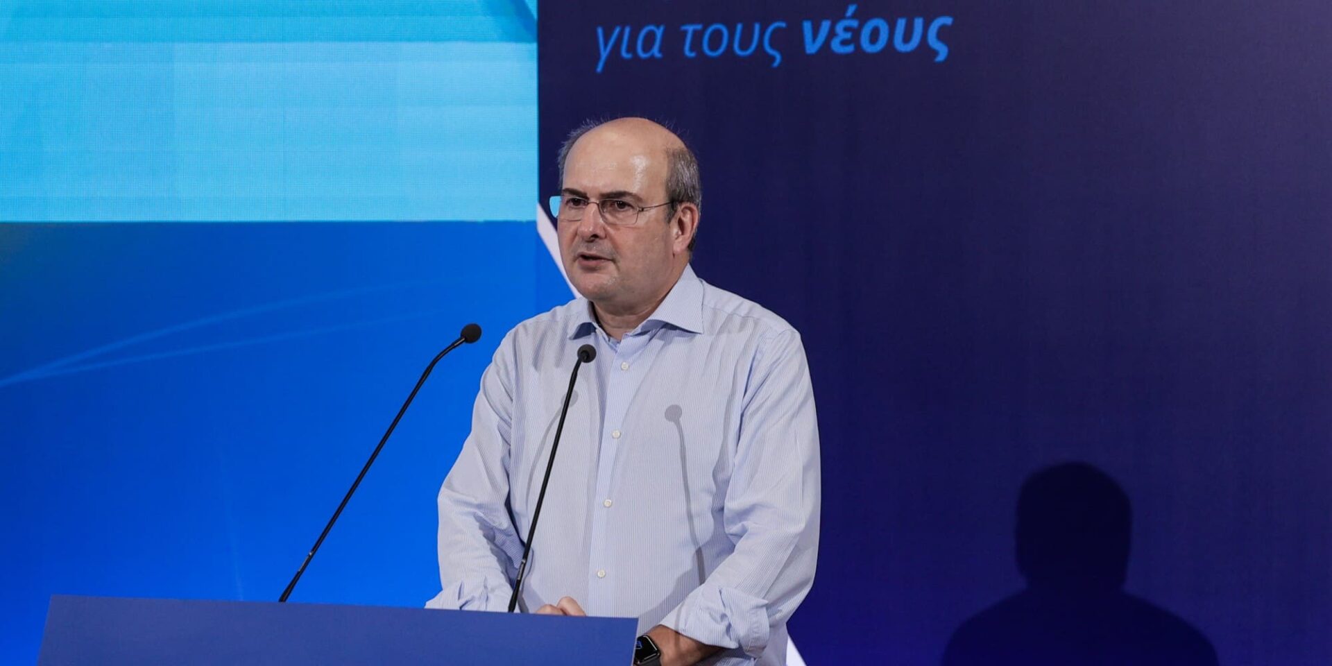 Ο υπουργός Εργασίας, Κωστής Χατζηδάκης
