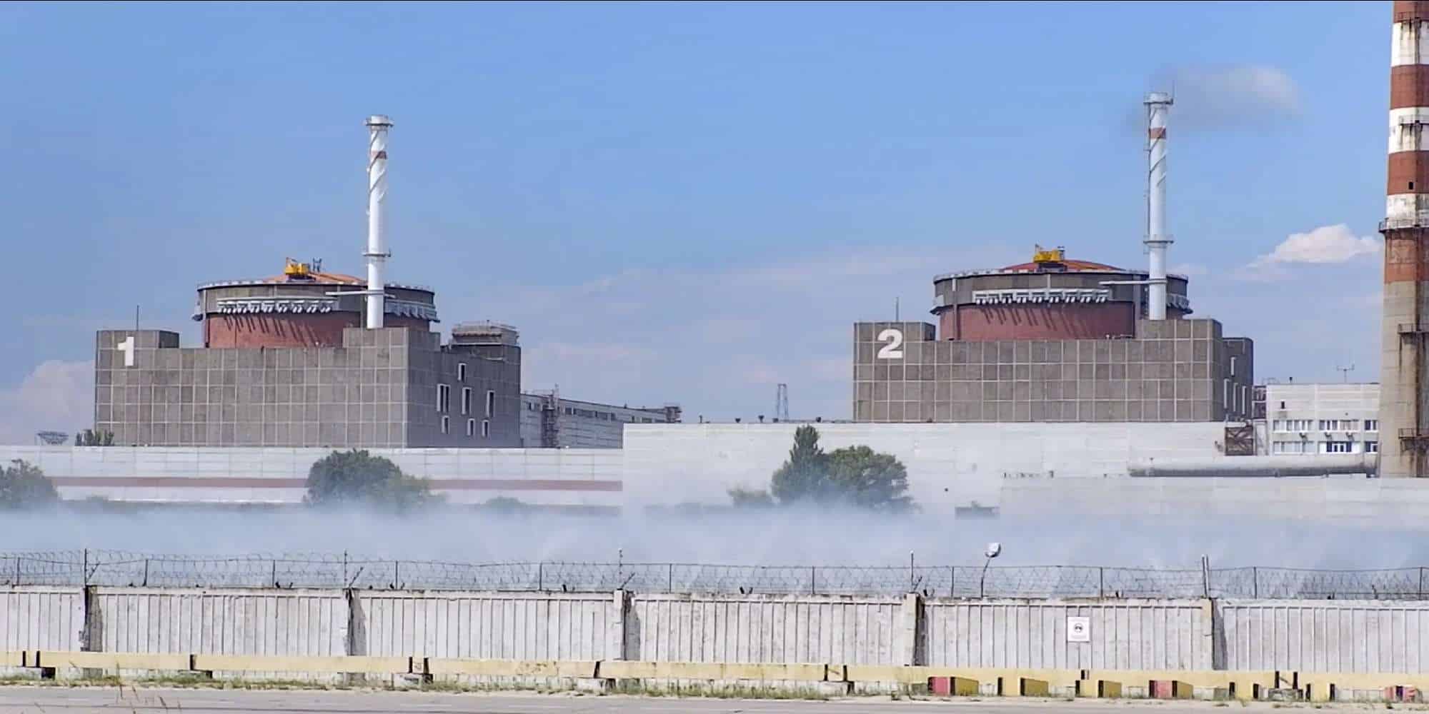 Το πυρηνικό εργοστάσιο στη Ζαπορίζια στην Ουκρανία / Φωτογραφία: ΑΠΕ-ΜΠΕ