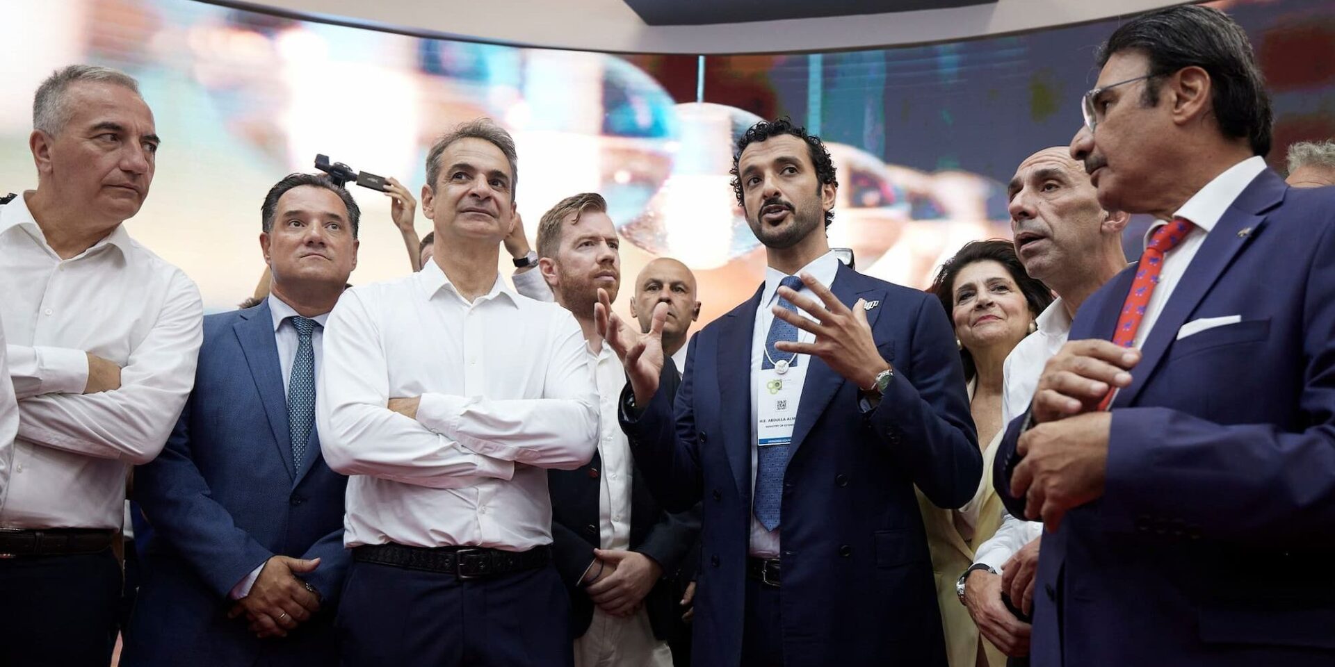 Ο Κυριάκος Μητσοτάκης στη ΔΕΘ