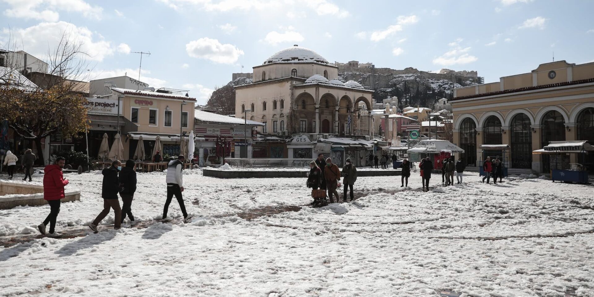 Χιόνια στο Μοναστηράκι