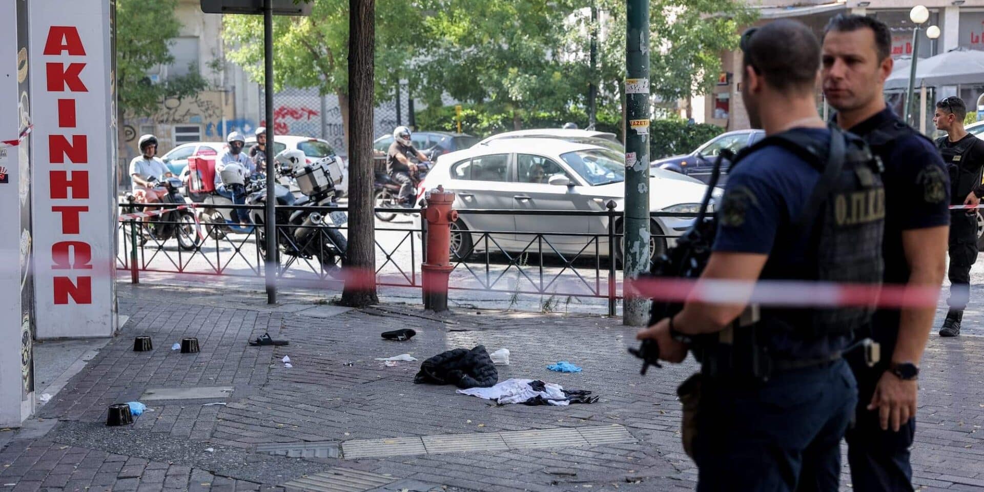Αυξημένη κίνηση στο κέντρο της Αθήνας