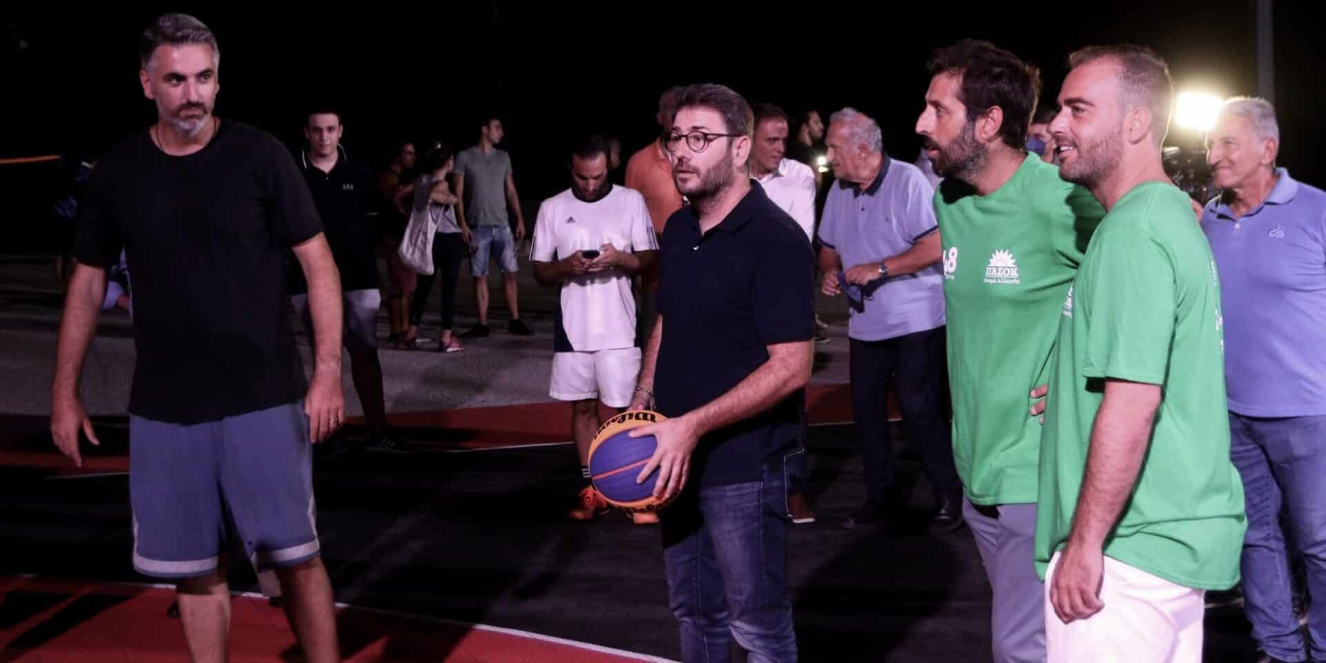 Ο Νίκος Ανδρουλάκης τραυματίστηκε παίζοντας μπάσκετ