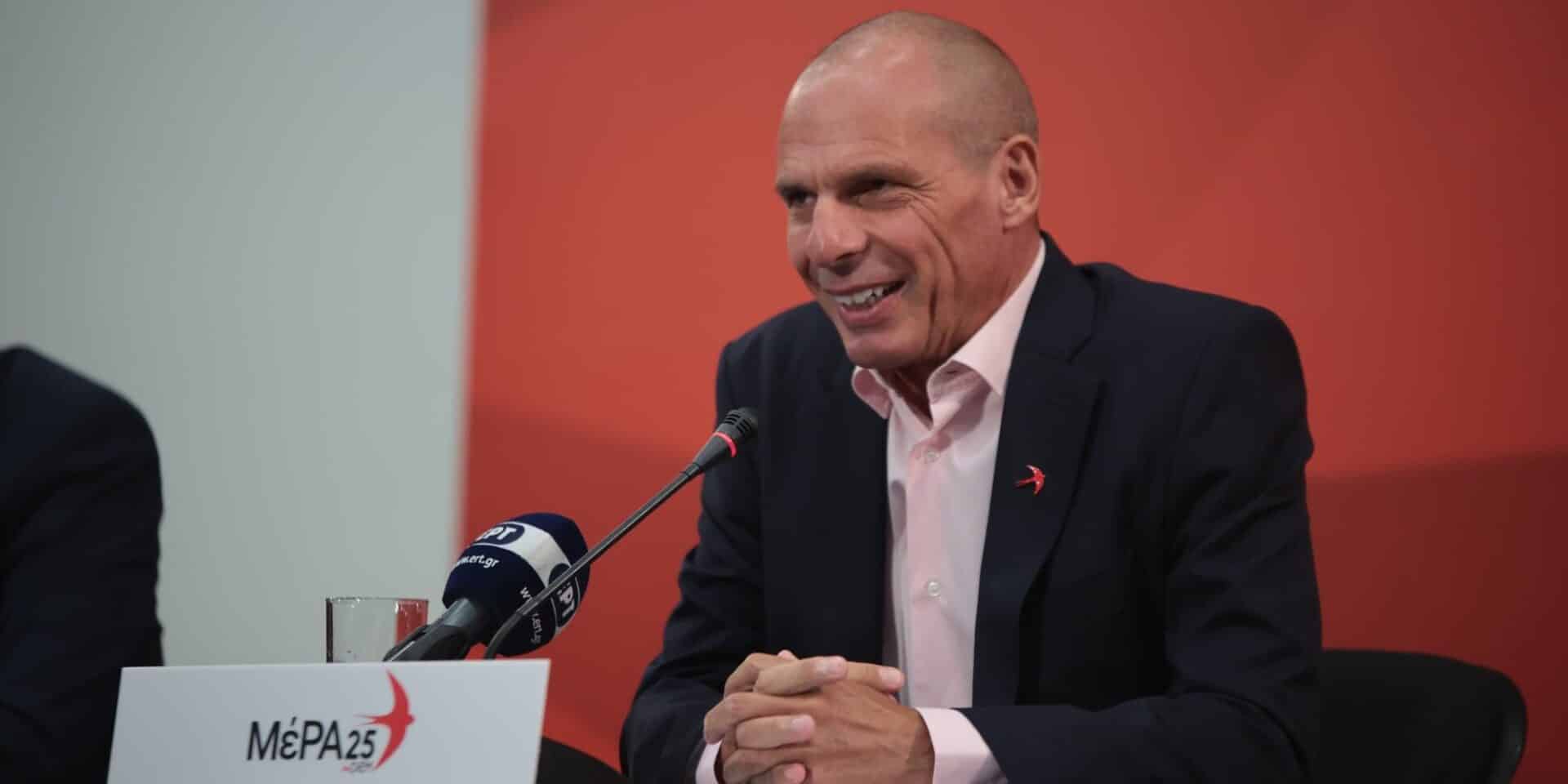 Ο Γιάνης Βαρουφάκης στη ΔΕΘ