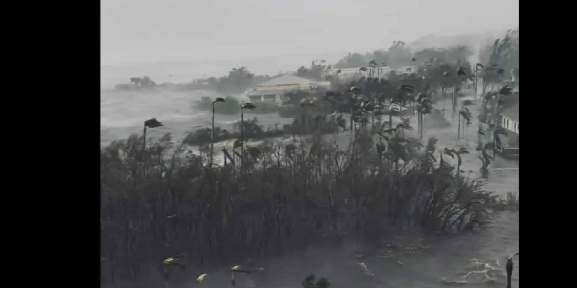 Εικόνα από τον τυφώνα στη Φλόριντα