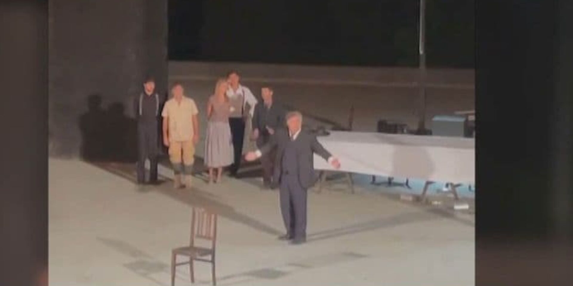 Εικόνα από τον ξέσπασμα του Ιεροκλή Μιχαηλίδη