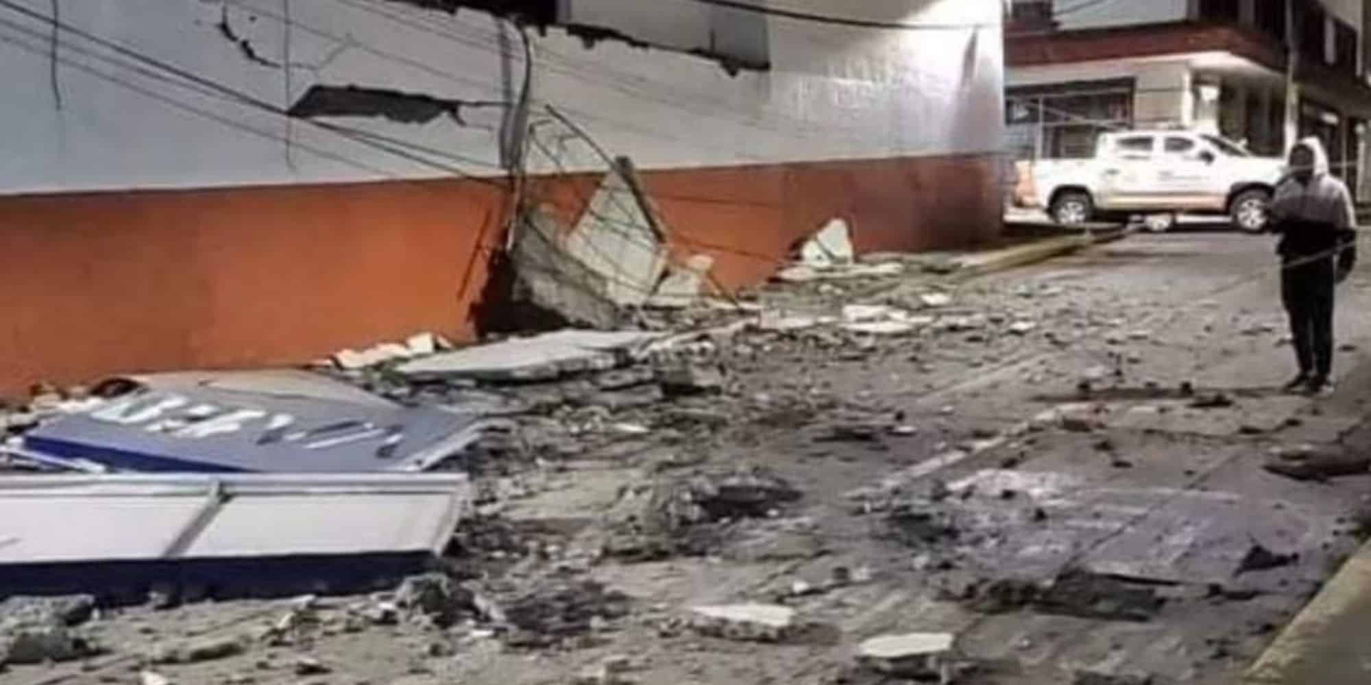 Εικόνα από τον σεισμό στο Μεξικό