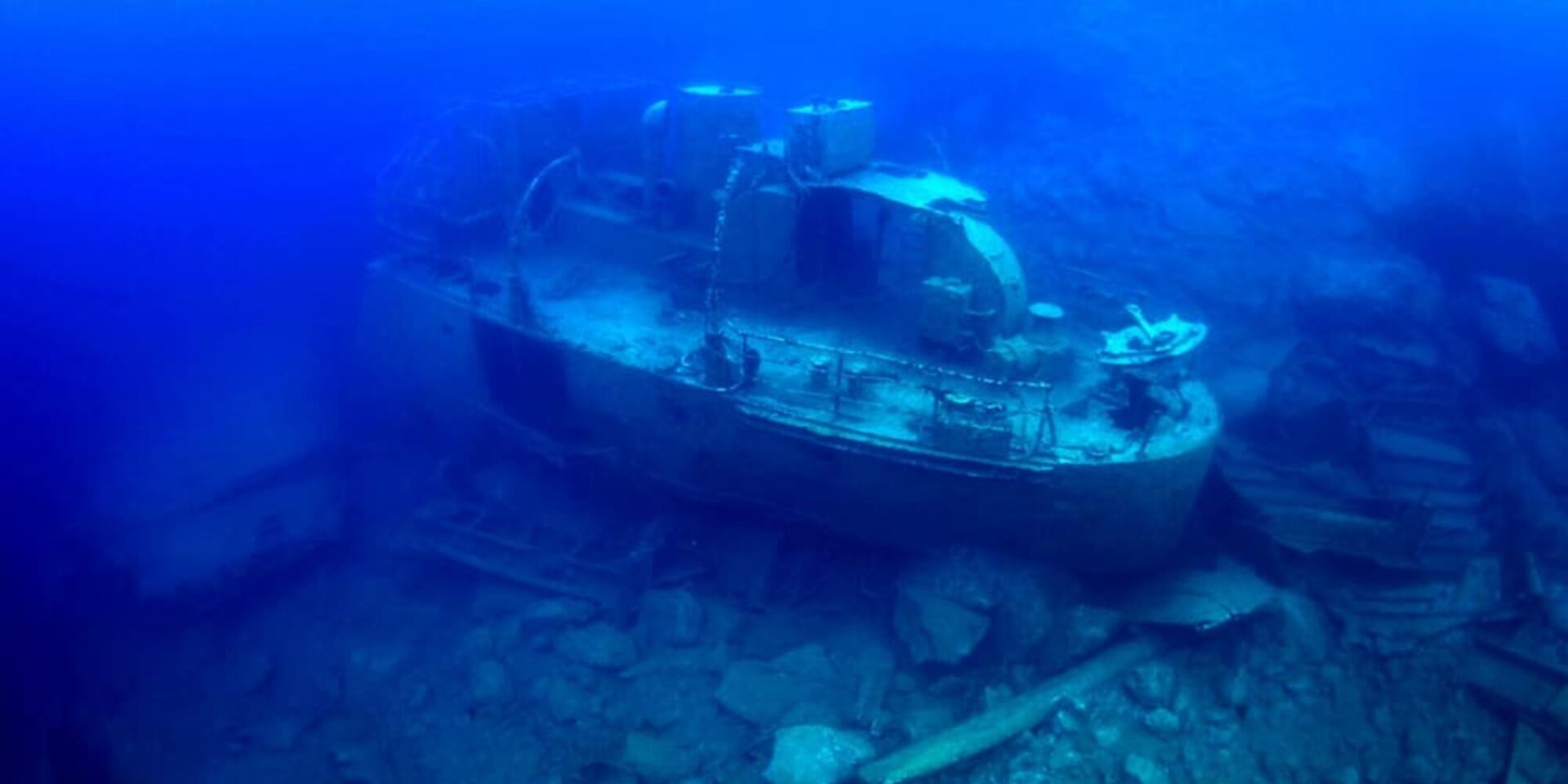 Εικόνα από το ναυάγιο στην Κάρπαθο