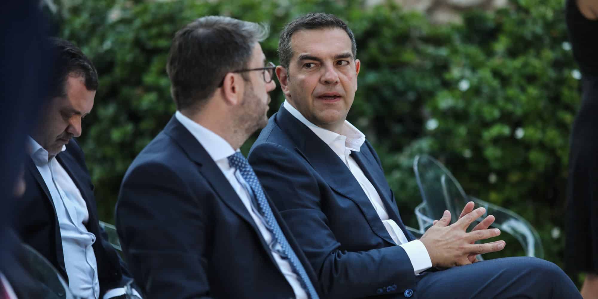 Nikos Androulakis Alexis Tsipras 9 9 22 - Η Εξεταστική Επιτροπή για τις υποκλοπές φέρνει ακόμα πιο κοντά ΣΥΡΙΖΑ και ΠΑΣΟΚ