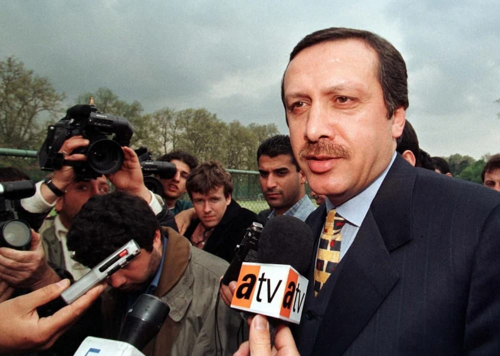 O Ερντογάν το 1998