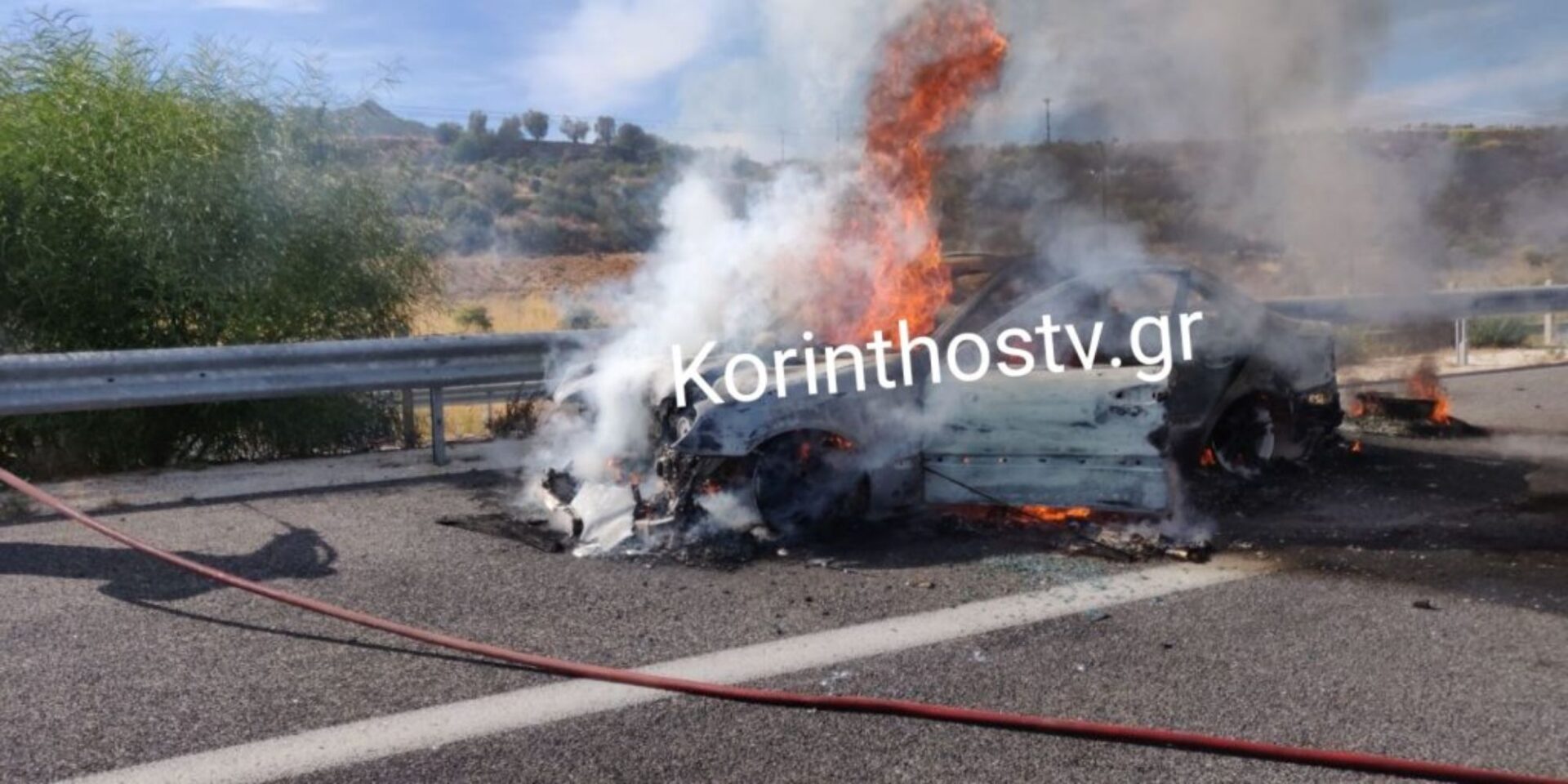 Εικόνα από το τροχαίο