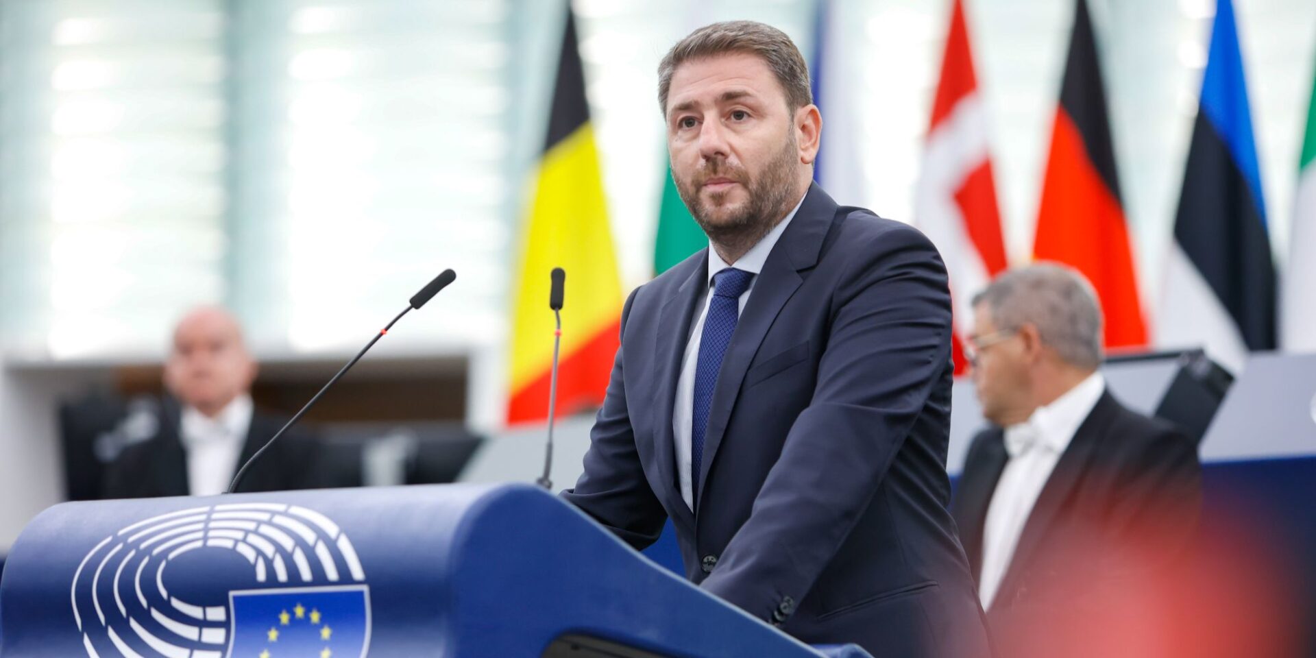 Ο Νίκος Ανδρουλάκης στο ευρωκοινοβούλιο