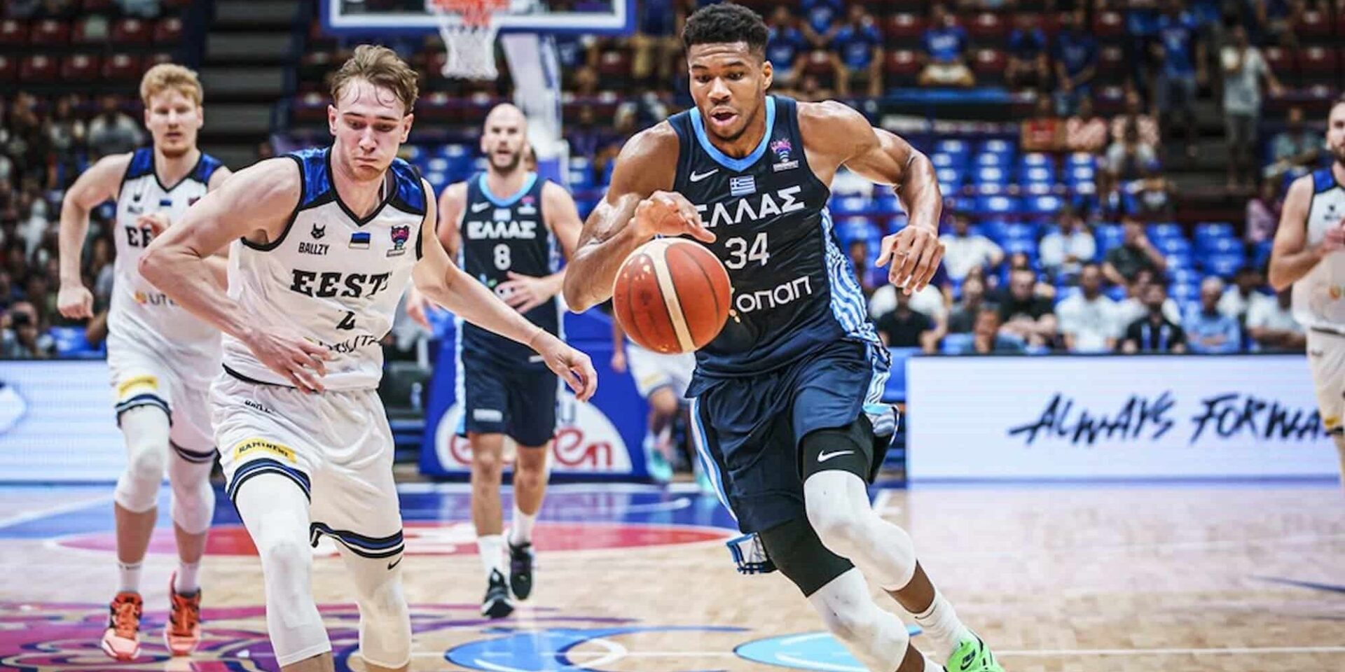 Η Εθνική μπάσκετ κόντρα στην Τσεχία στο Eurobasket 2022