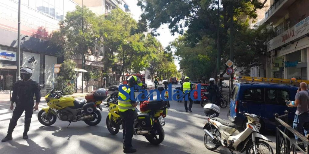 Εκρήξεις στην Αχαρνών σε μαγαζί με υγραέριο