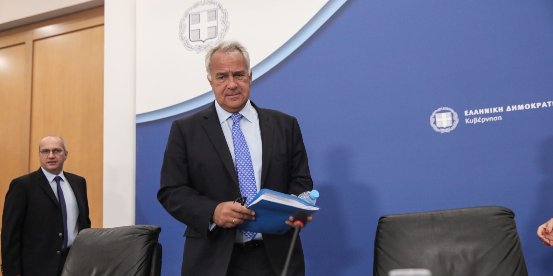 Ο Μάκης Βορίδης σε συνέντευξη Τύπου