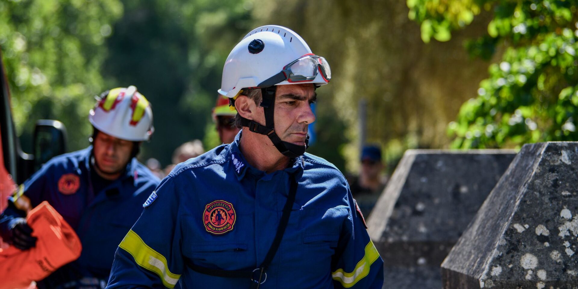 Επιχείρηση διάσωσης της Πυροσβεστικής