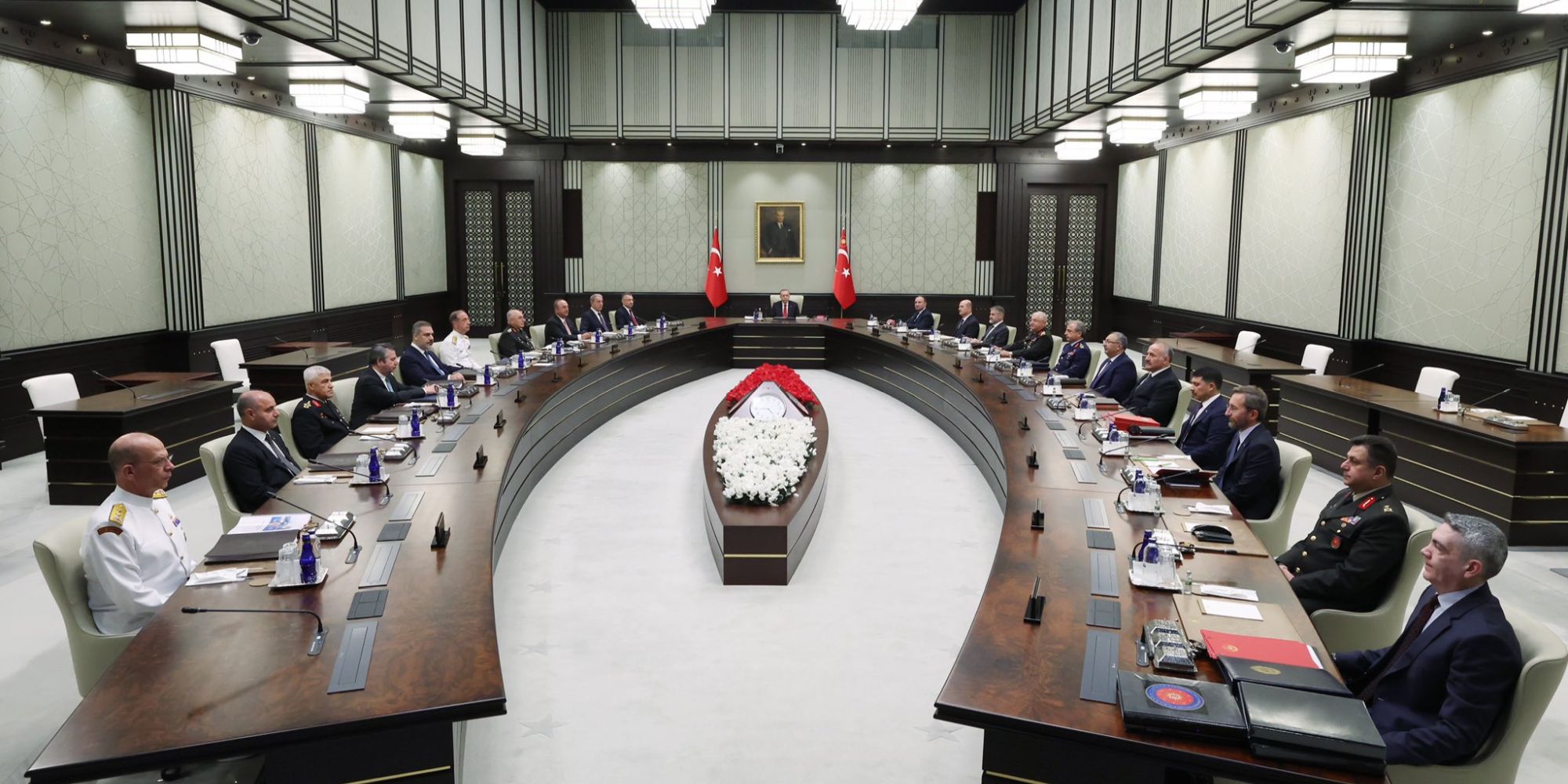 Ο Ρετζέπ Ταγίπ Ερντογάν στο Συμβούλιο Ασφαλείας στην Τουρκία 28-9