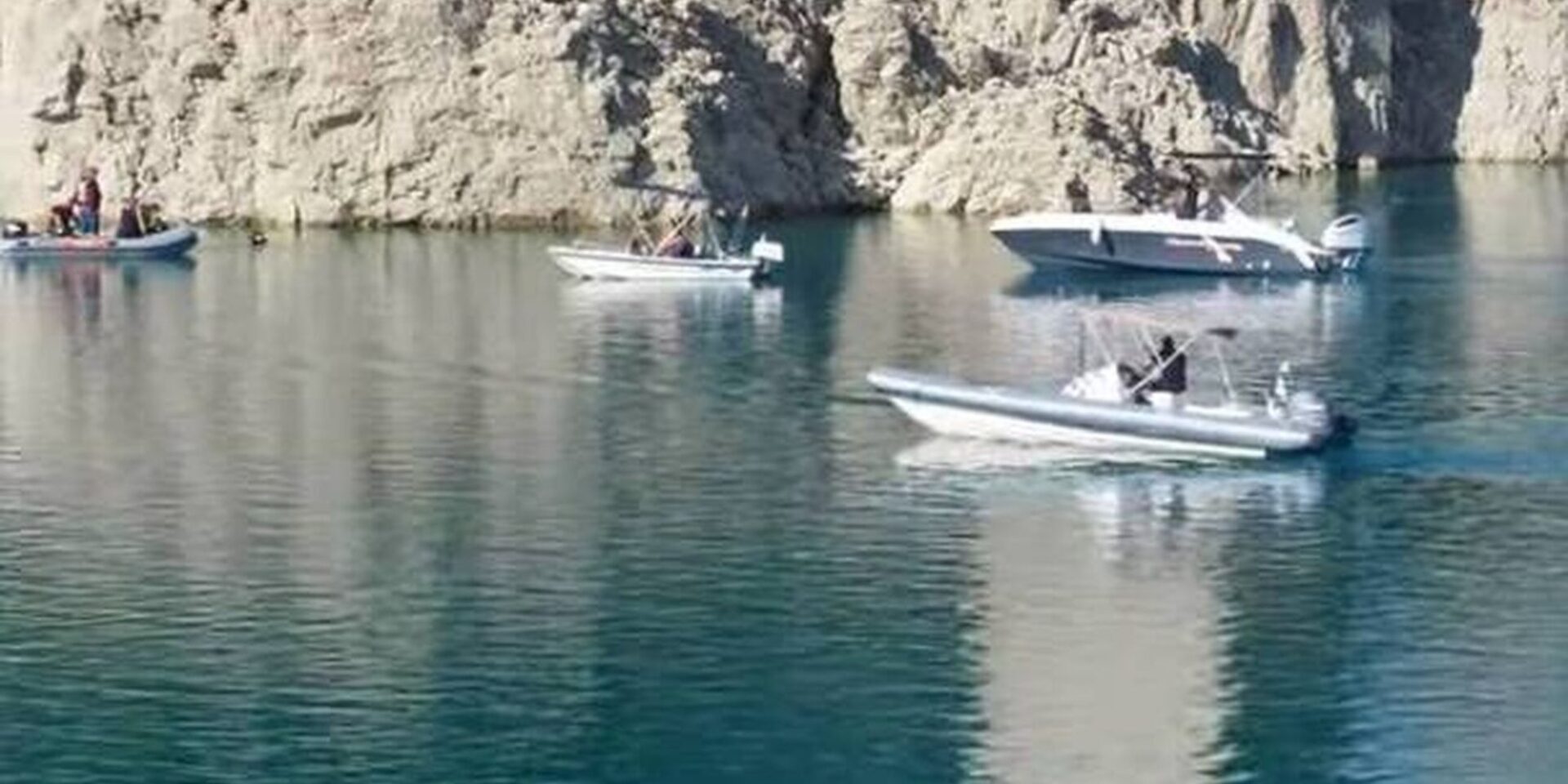 Εικόνα από τις έρευνες για τον εντοπισμό της 48χρονης