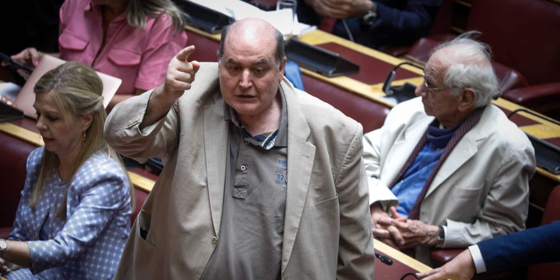 Ο Νίκος Φίλης στη Βουλή